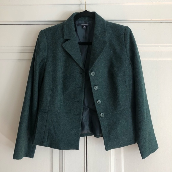 Chadwicks Jackets & Blazers - Chadwicks Dark Green Women’s Wool Blazer